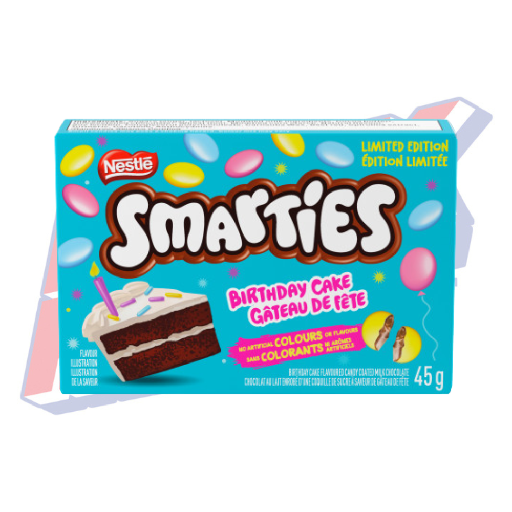 Smarties Birthday Cake - 45g