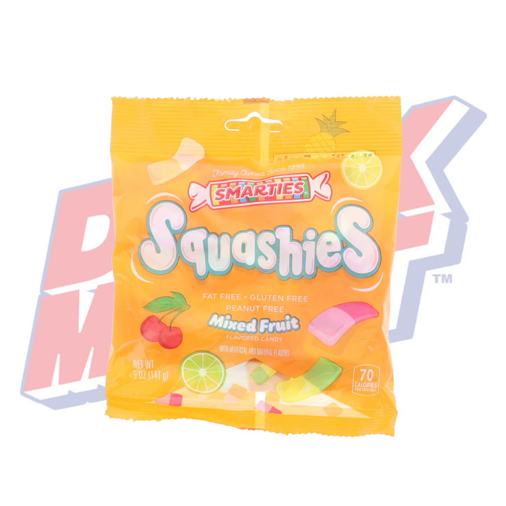 Smarties Squashies Mixed Fruit - 5oz