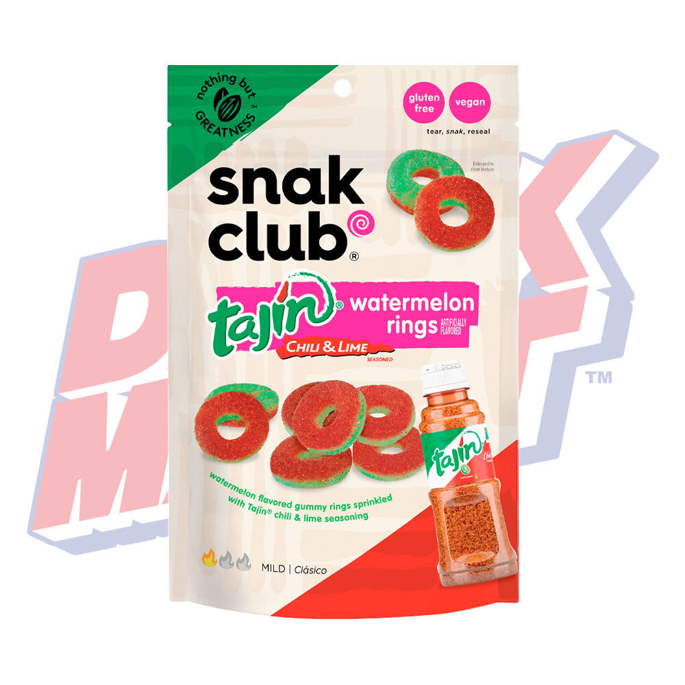 Snak Club Tajin Watermelon Rings - 5oz