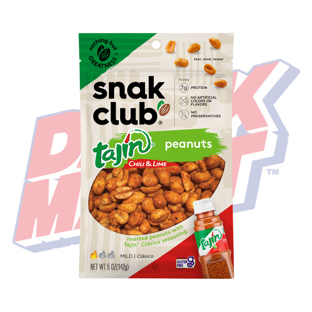 Snak Club Tajin Peanuts - 5oz