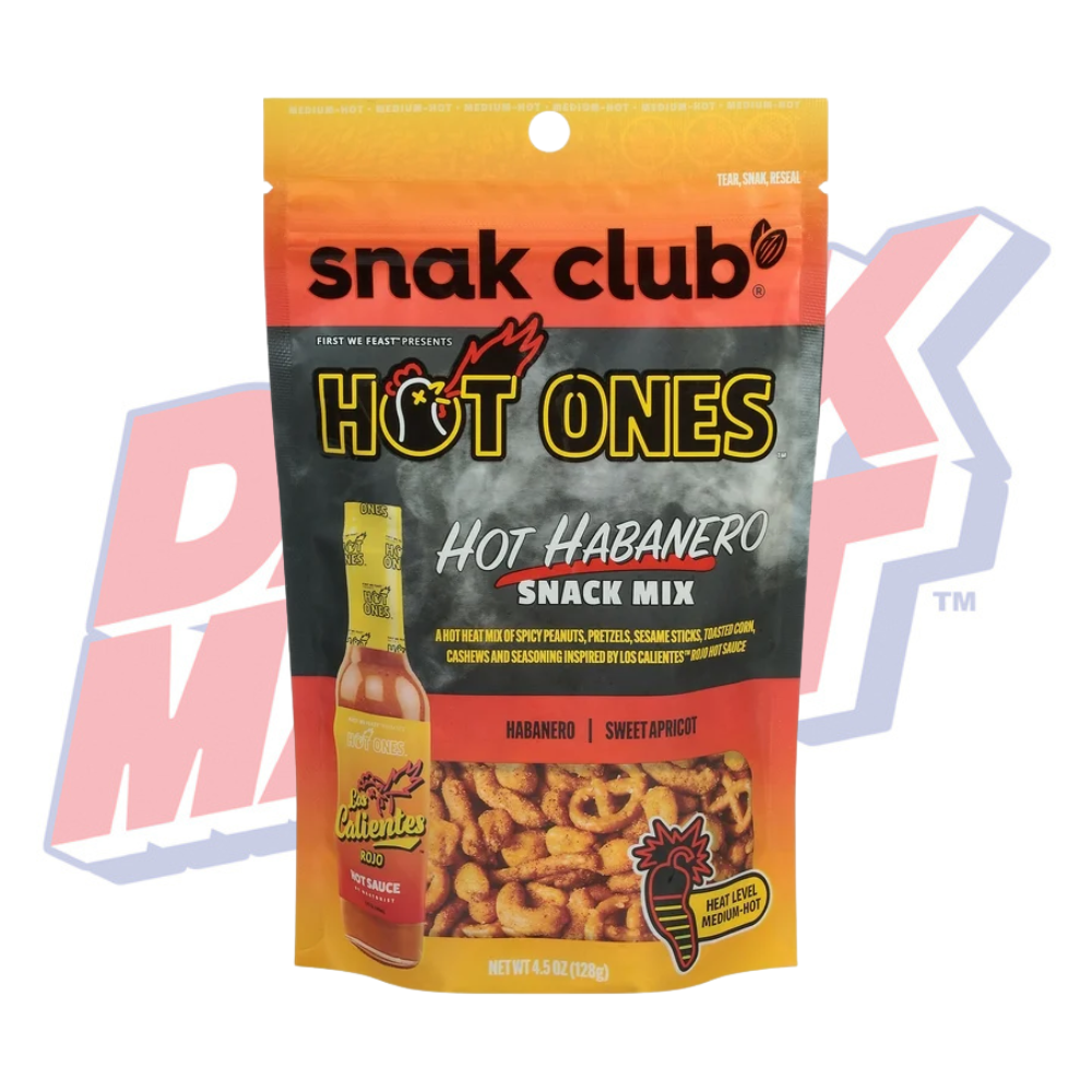 Snak Club x Hot Ones Hot Habanero Snack Mix - 4.5oz