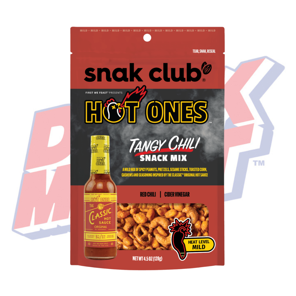 Snak Club x Hot Ones Tangy Chili Snack Mix - 4.5oz