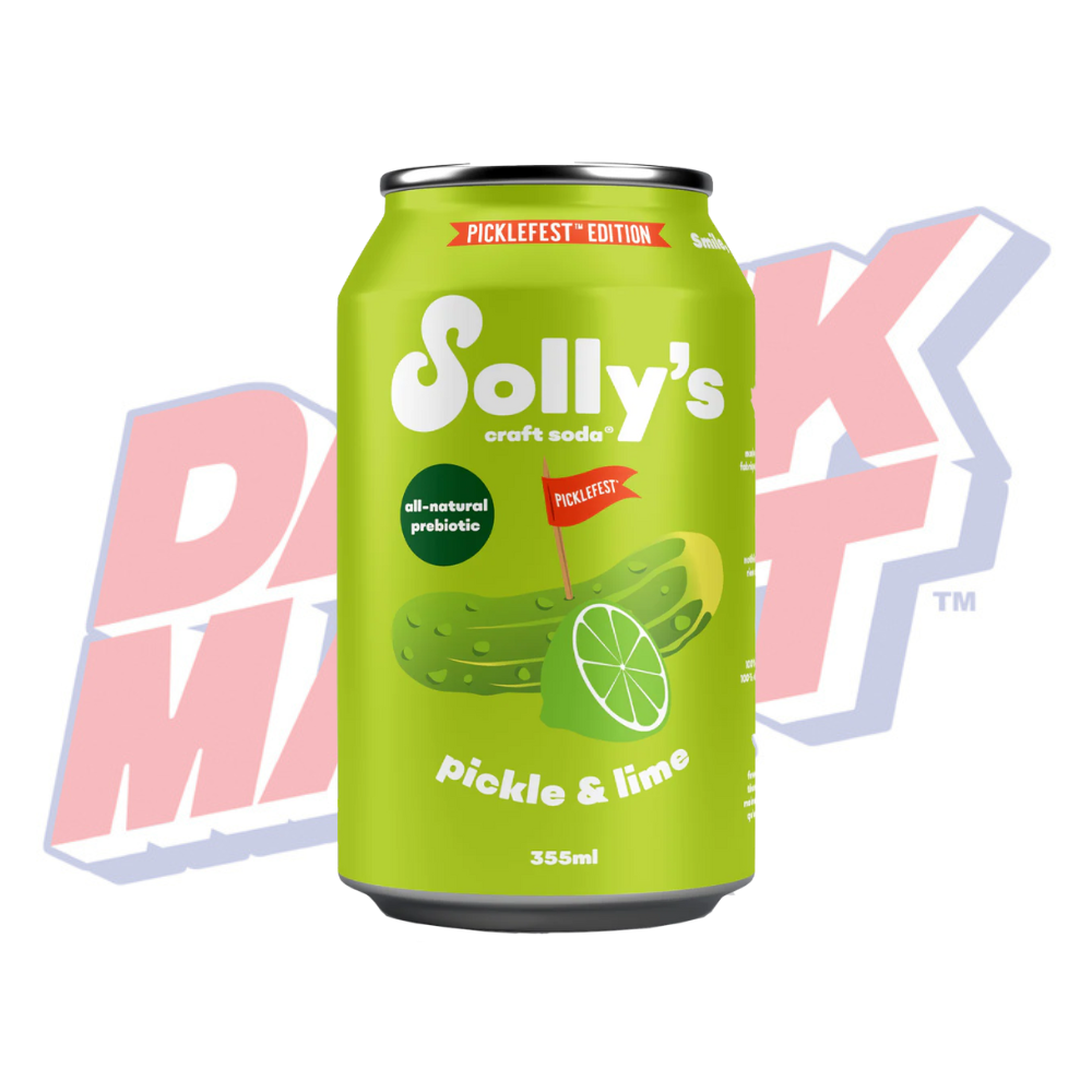 Solly's Craft Soda Pickle & Lime - 355ml