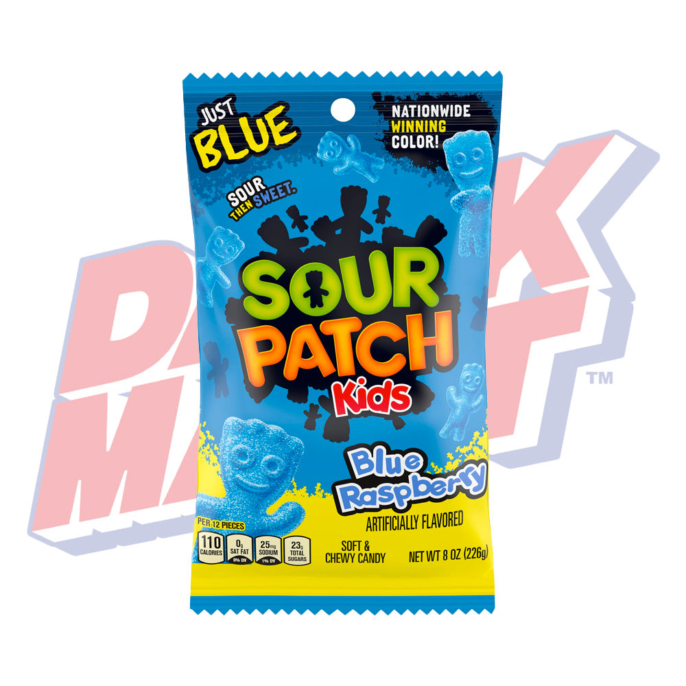 Sour Patch Kids Blue Raspberry - 8oz