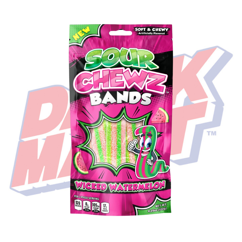 Sour Chewz Wicked Watermelon - 4oz