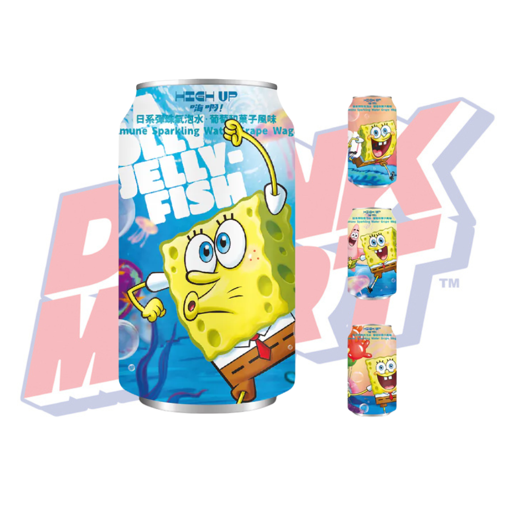 SpongeBob Grape and Fruit (Taiwan) - 330ml