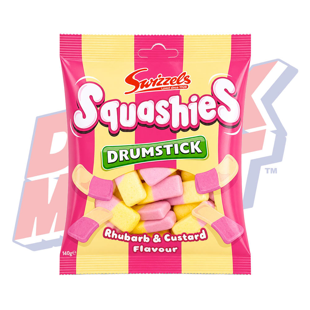 Squashies Drumstick Rhubarb & Custard (UK) - 120g