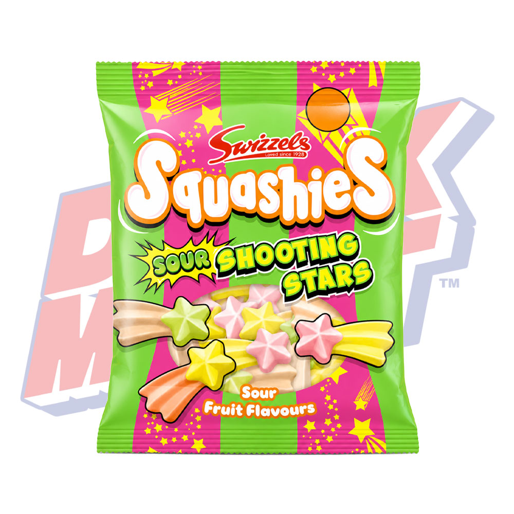 Squashies Sour Shooting Stars (UK) - 100g