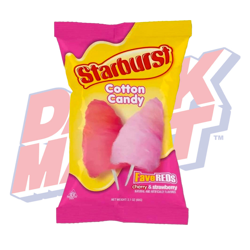 Starburst Cotton Candy Fave Reds - 3.1oz