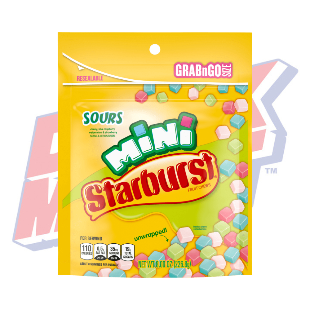 Starburst Minis Sour - 8oz