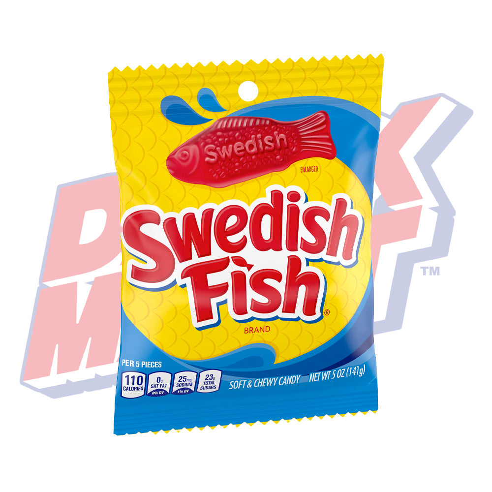 SWEDISH FISH Blue Raspberry Lemonade Soft & Chewy Candy, 3.59 oz
