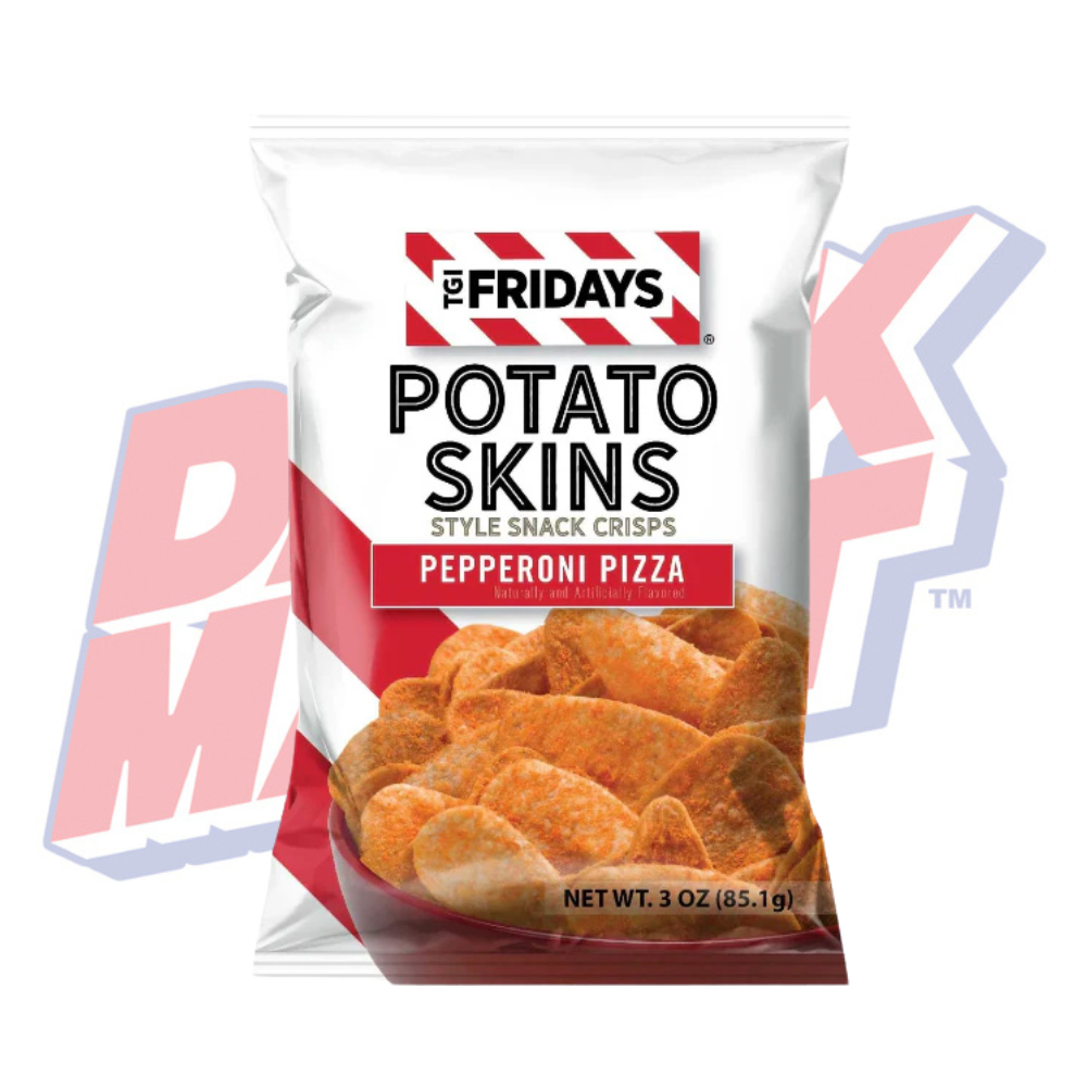 TGI Fridays Potato Skins Peporoni Pizza Flavor - 3oz