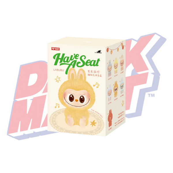 Pop Mart Labubu The Monsters Have a Seat Vinyl Plush Blind Box