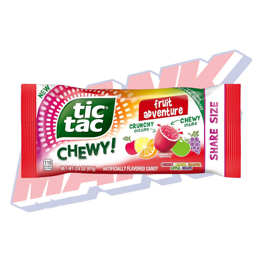 Tic Tac Chewy Fruit Adventure - 3.4oz