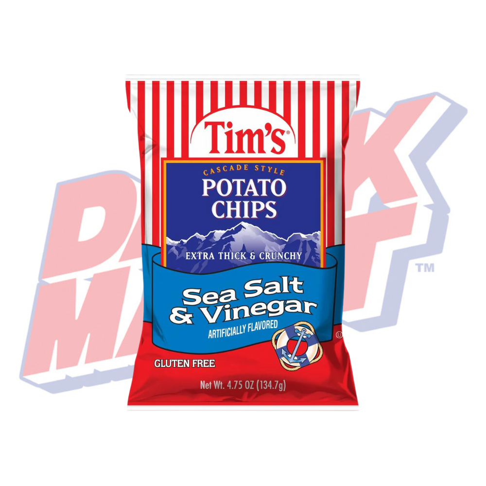 Tim's Sea Salt & Vinegar Chips - 4.75oz