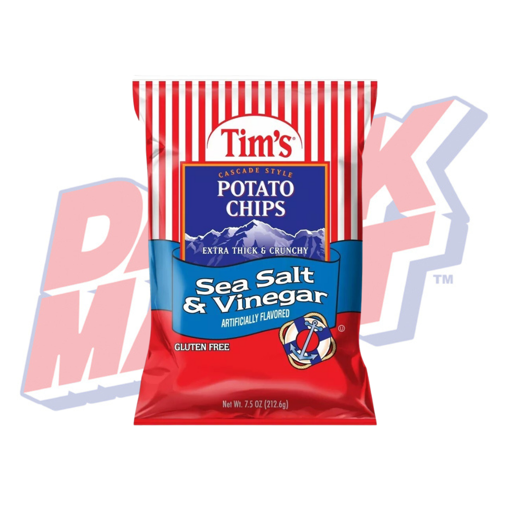 Tim's Sea Salt & Vinegar Extra Thick & Crunchy - 7.5oz