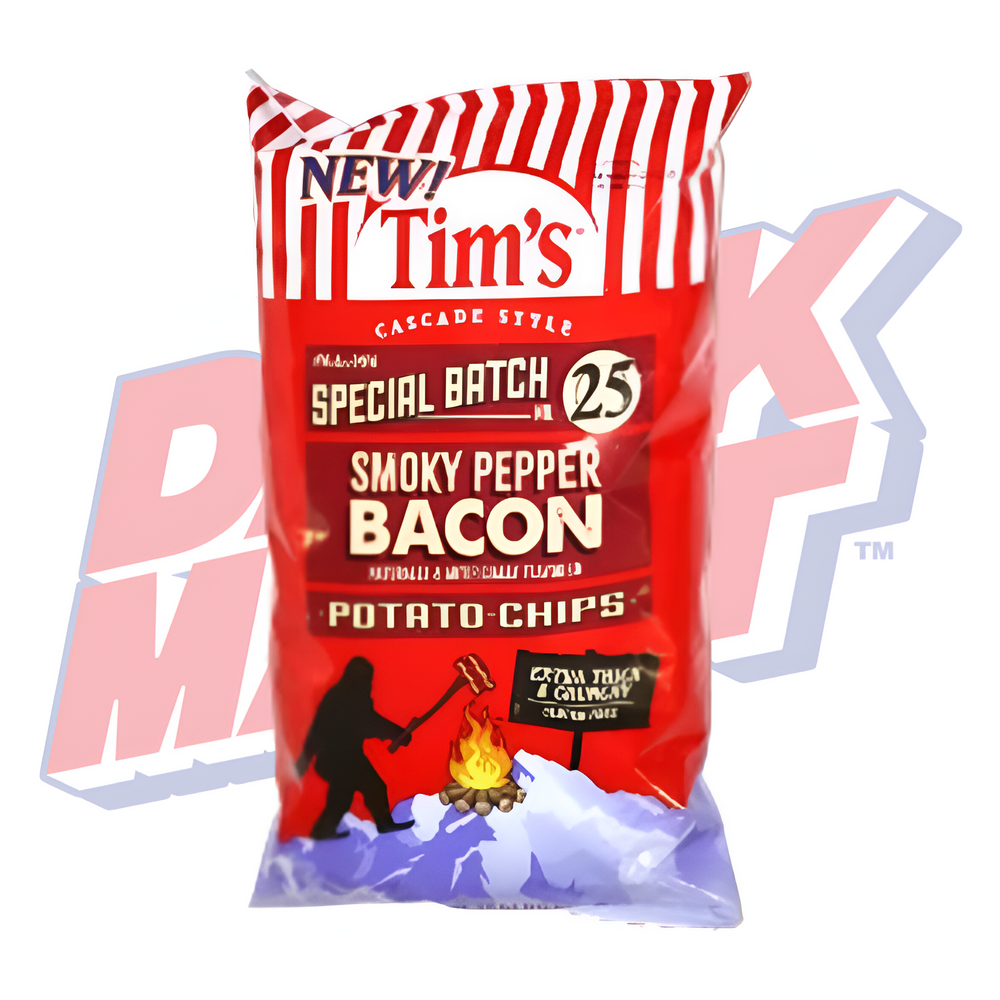 Tim's Smoky Pepper Bacon Chips - 7.5oz