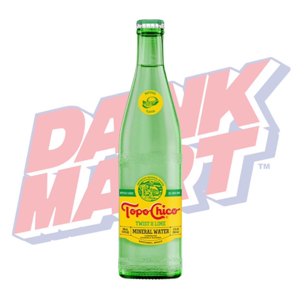 Topo Chico Twist Of Lime Mineral Water - 355ml