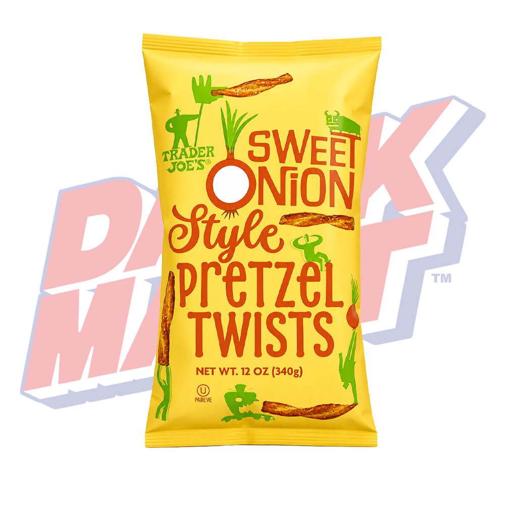 Trader Joe's Sweet Onion Pretzel Twists - 12oz