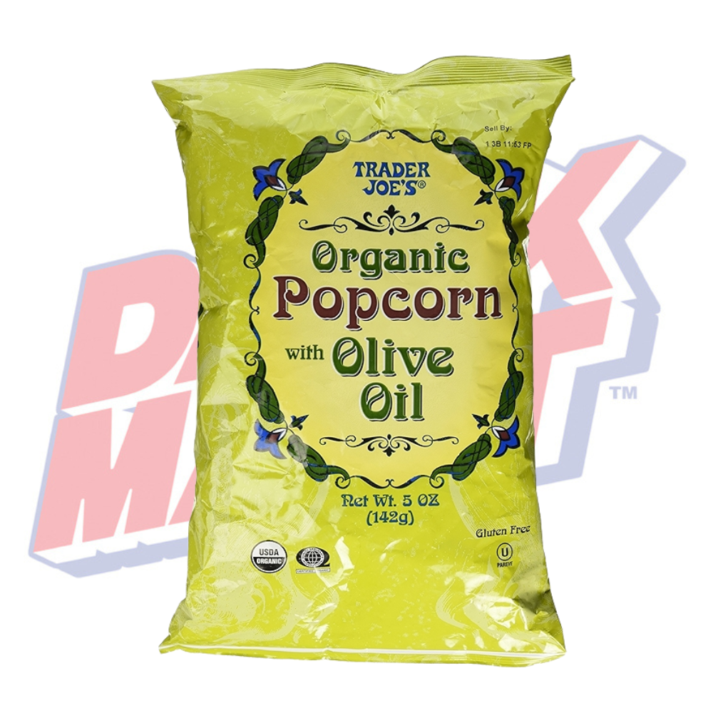 Trader Joe's Organic Popcorn with Olive Oil - 5oz