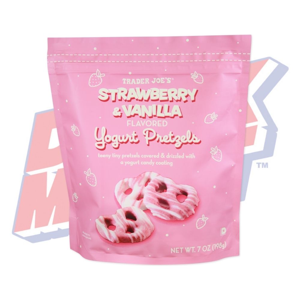 Trader Joe's Strawberry Vanilla Yogurt Pretzels - 7oz