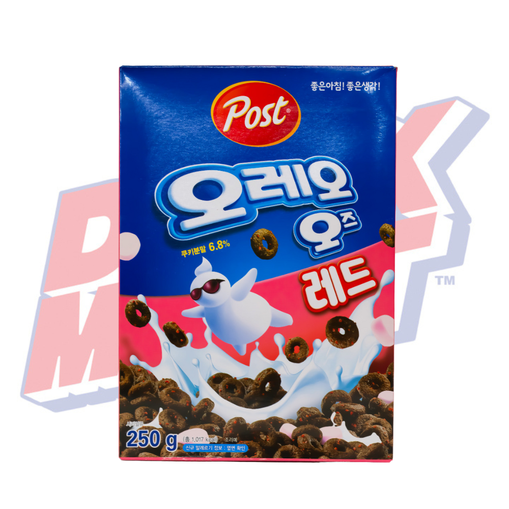 Dongseo Post Oreo O's Red Cereal (Korea) - 250g