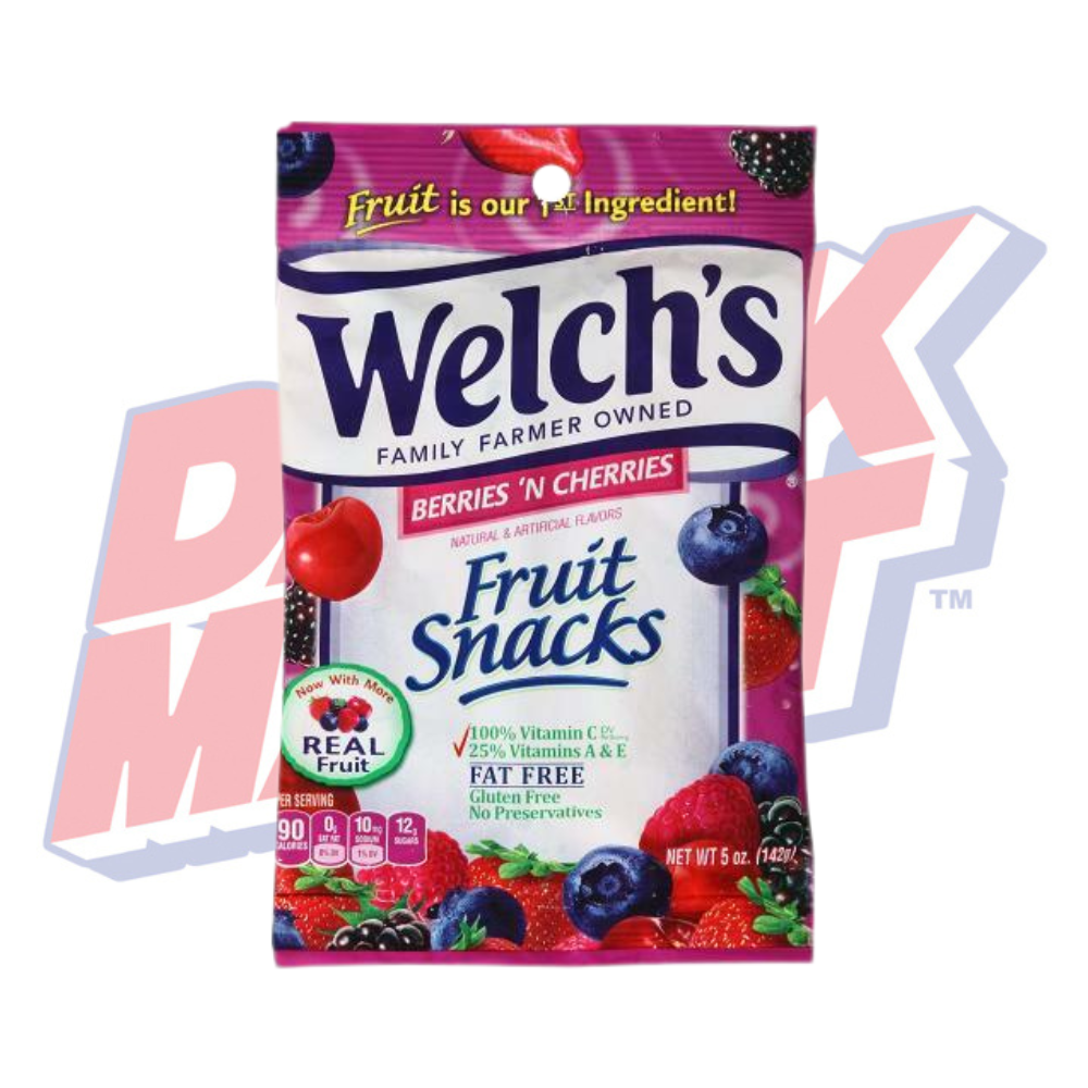 Welch's Berries & Cherries Fruit Snacks - 5oz