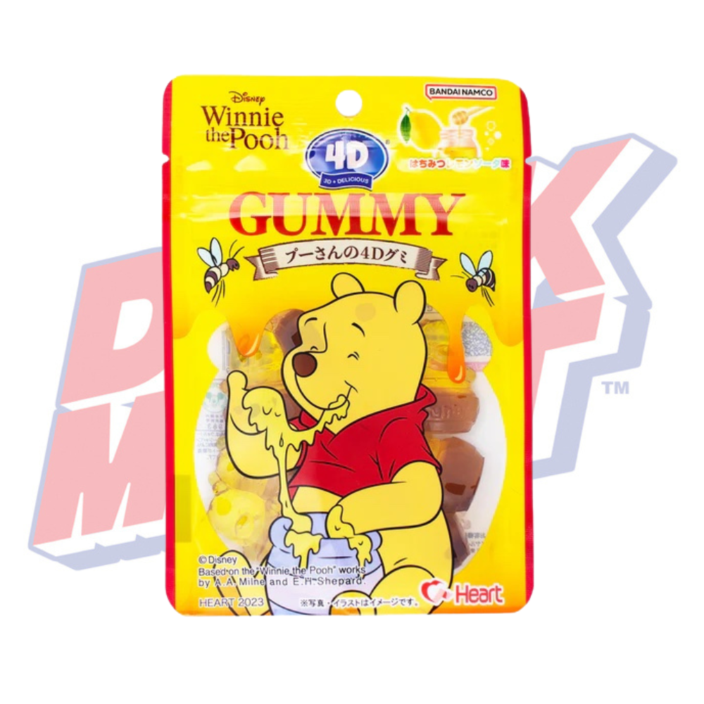 Winnie The Pooh 4D Gummies (Japan) - 60g