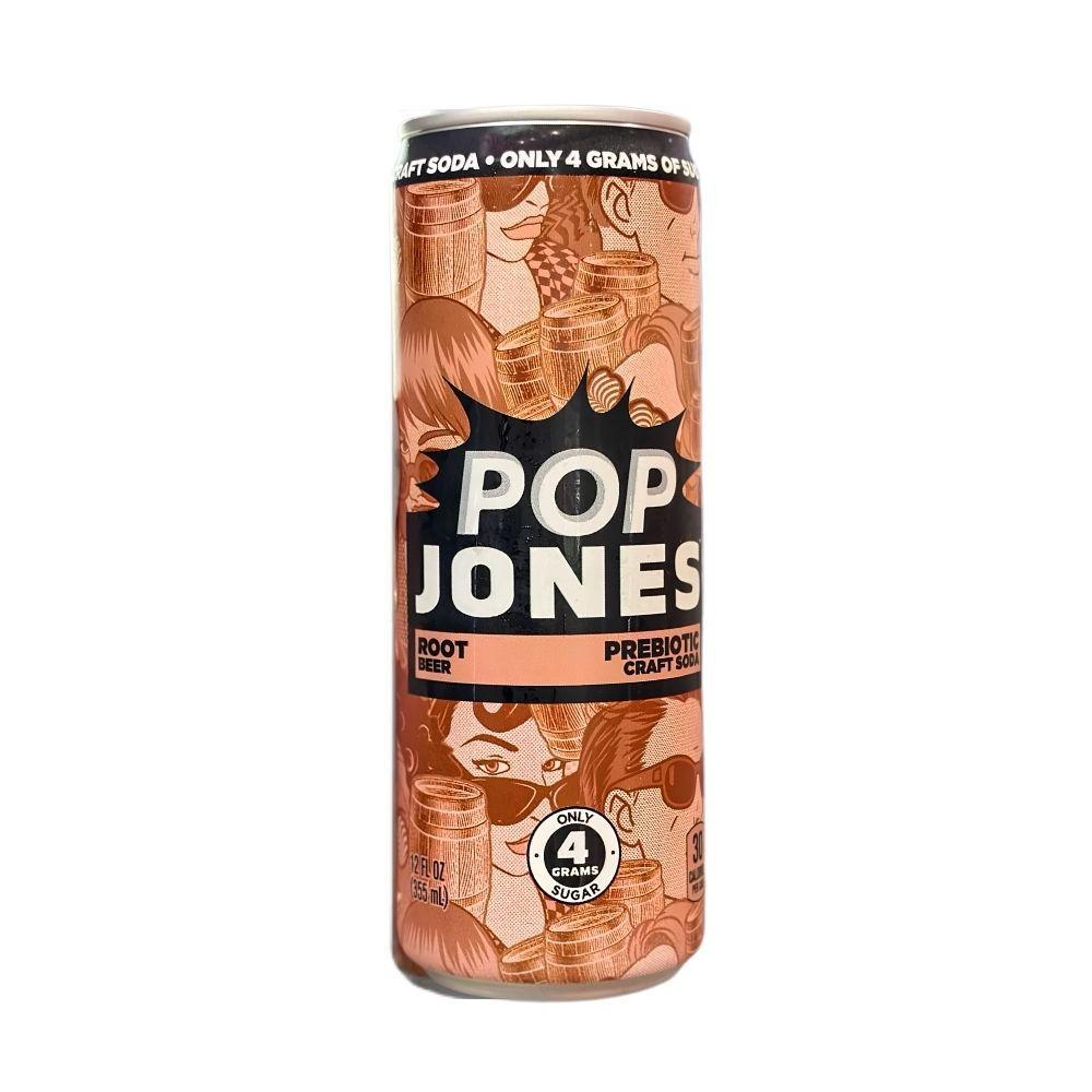 Pop Jones Prebiotic Craft Soda Root Beer - 355ml