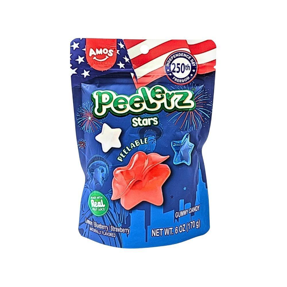 Amos Peelerz Stars Lemon Blueberry & Strawberry - 5oz