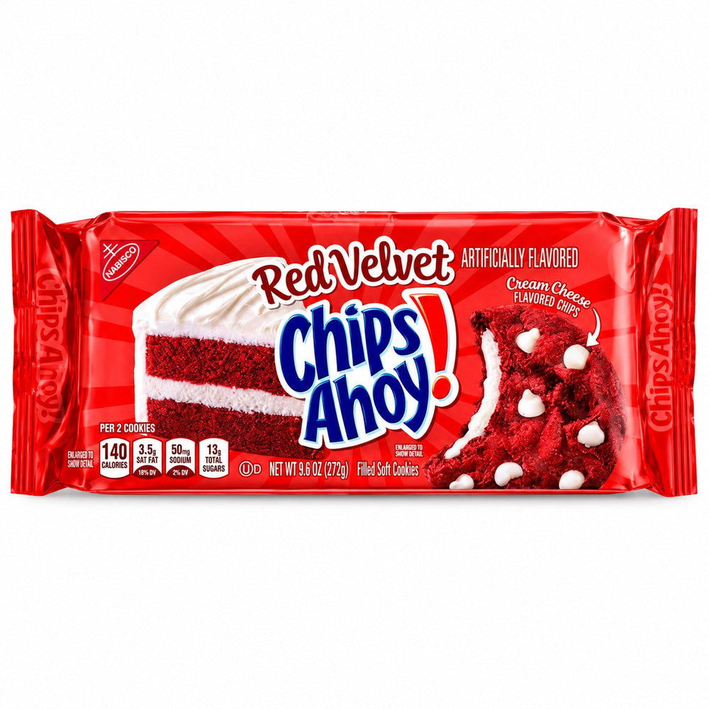 Chips Ahoy Red Velvet Soft Filled - 9.6oz