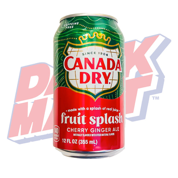 Canada Dry Fruit Splash Cherry Ginger Ale - 355ml – DANK MART