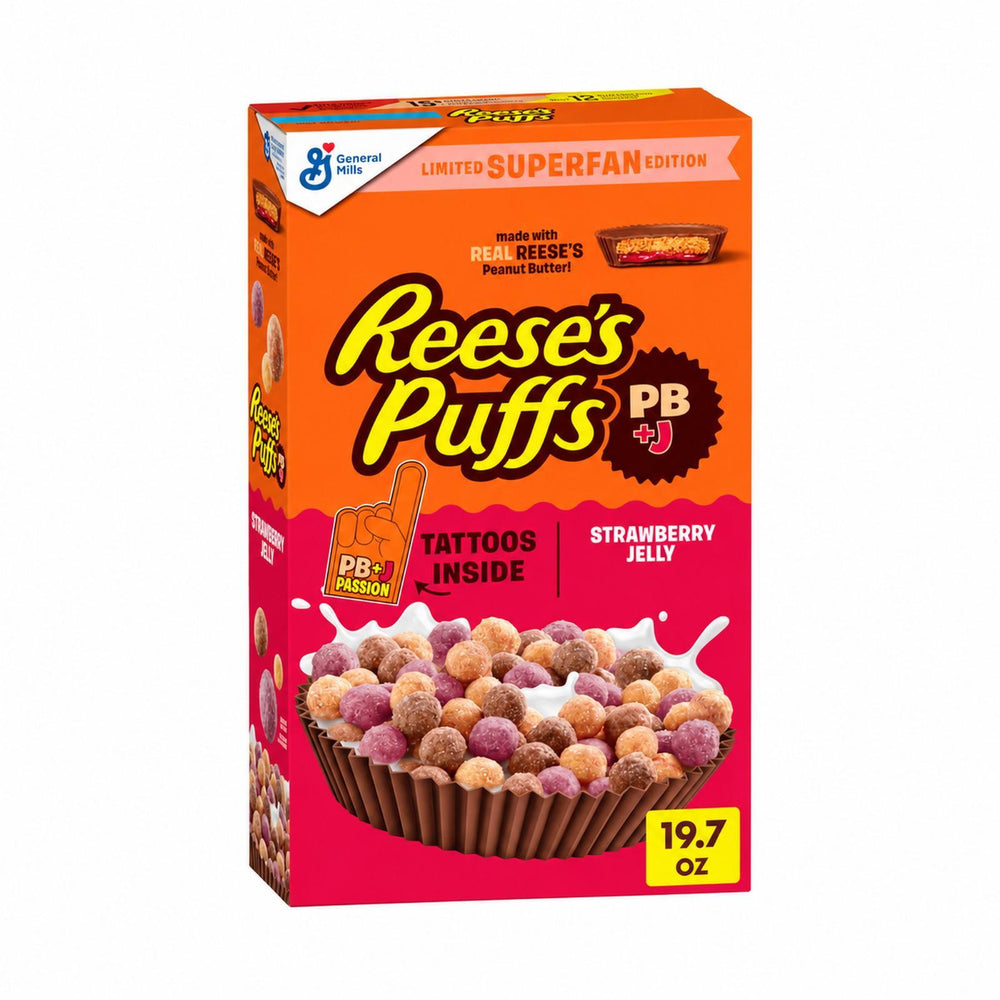 Reese's Puffs PB+J Strawberry - 19.7oz