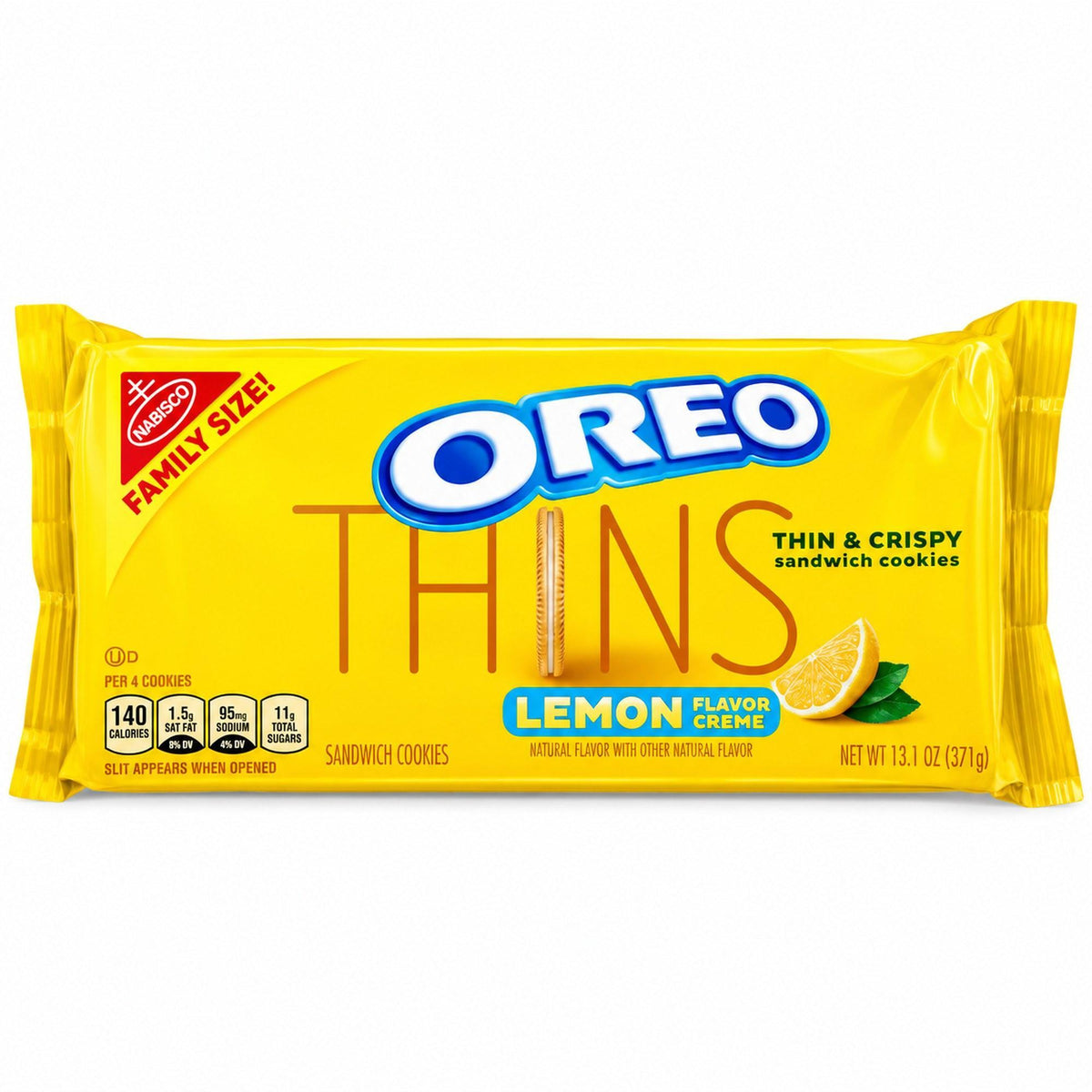 Oreo Thins Lemon Creme - 371g