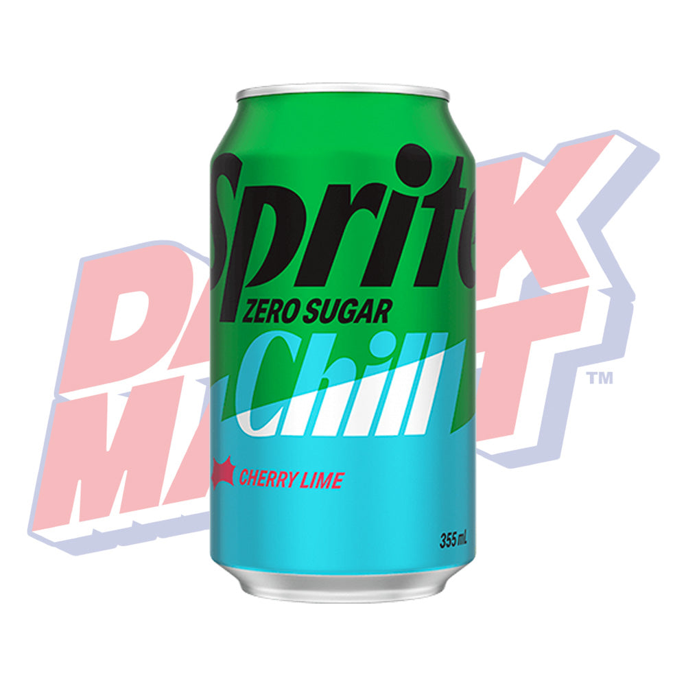 Sprite Chill Cherry Lime Zero Sugar 355ml DANK MART