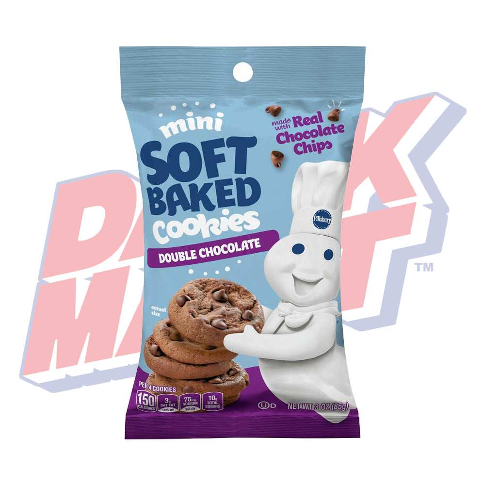 Pillsbury Mini Soft Baked Cookies Double Chocolate - 3oz