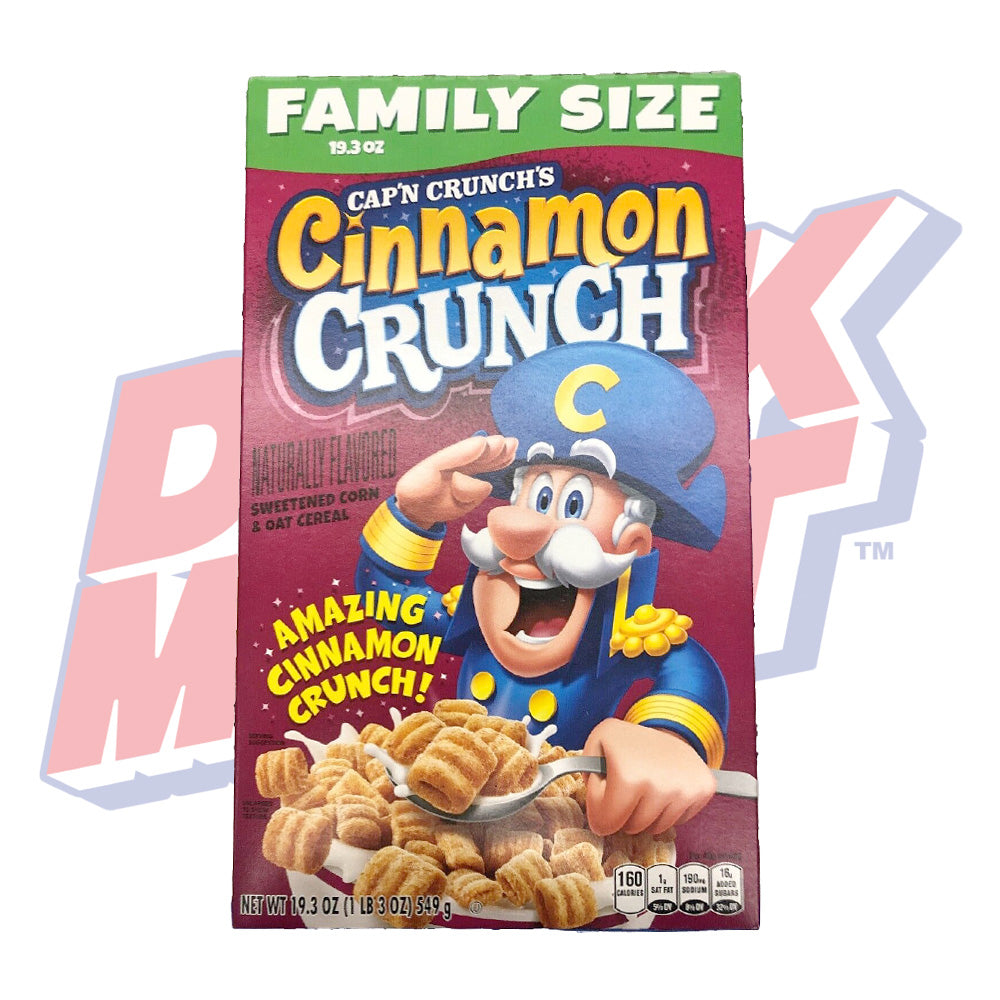 Cap'n Crunch Cinnamon Crunch (Family Size) - 549g