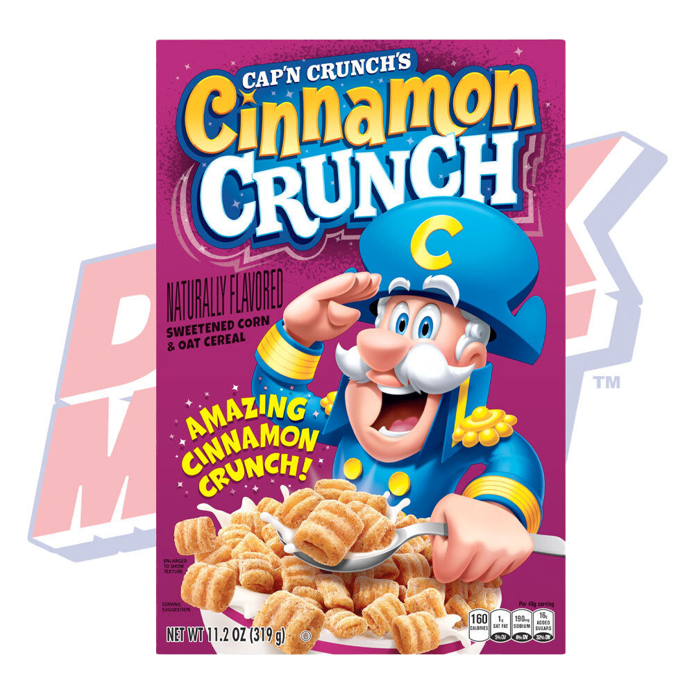 Cap'n Crunch Cinnamon Crunch Cereal - 319g