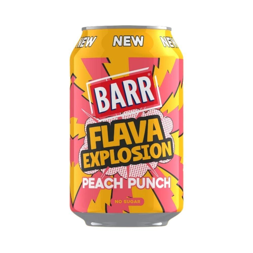 Barr Flava Explosion Peach Punch (UK) - 330ml