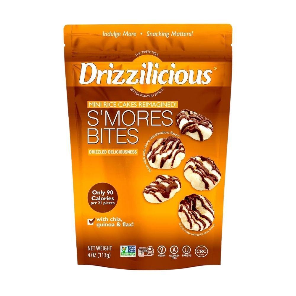 Drizzilicious S'mores Bites Mini Rice Cakes - 4oz