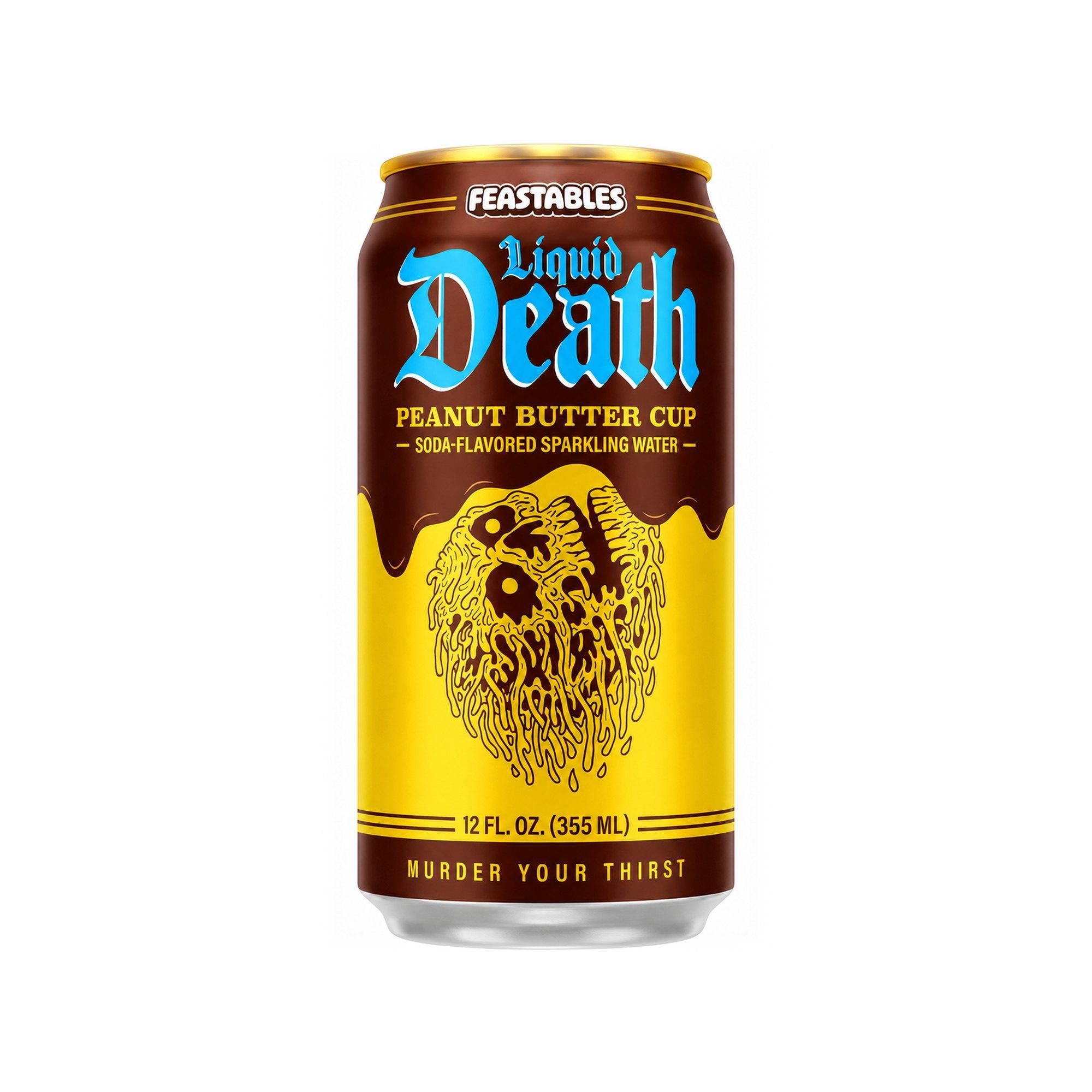 Liquid Death x Feastables Peanut Butter Cup - 355ml