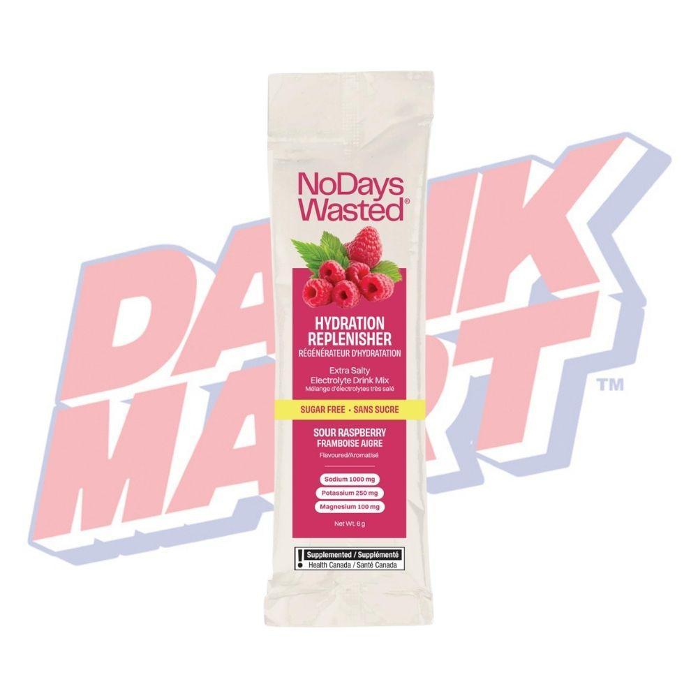 No Days Wasted Hydration Replenisher Sour Raspberry - 6g