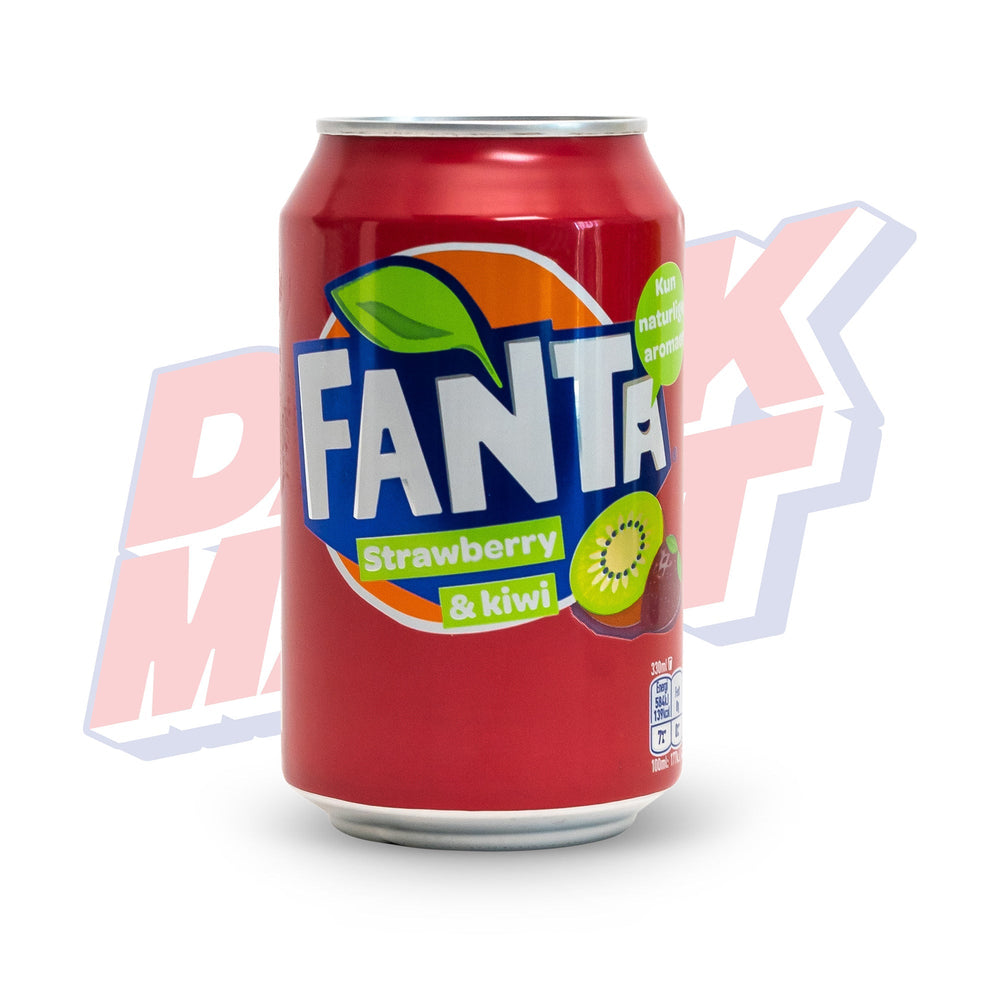 Fanta Strawberry Kiwi (Denmark) - 330ml