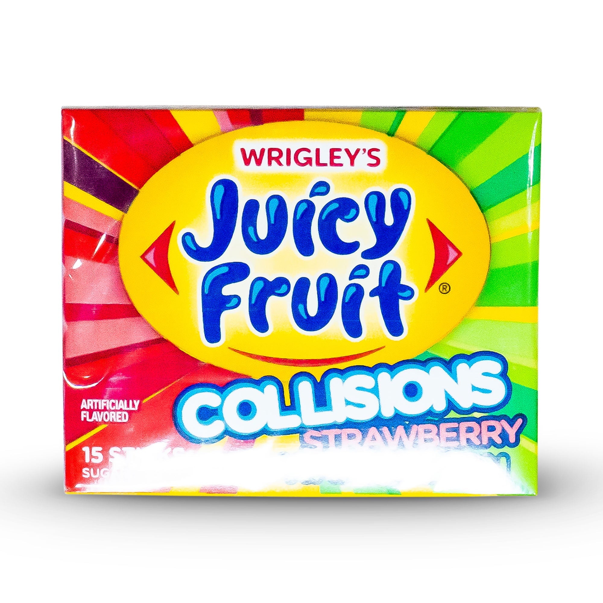 Juicy Fruit Collisions Strawberry Watermelon - 15pk