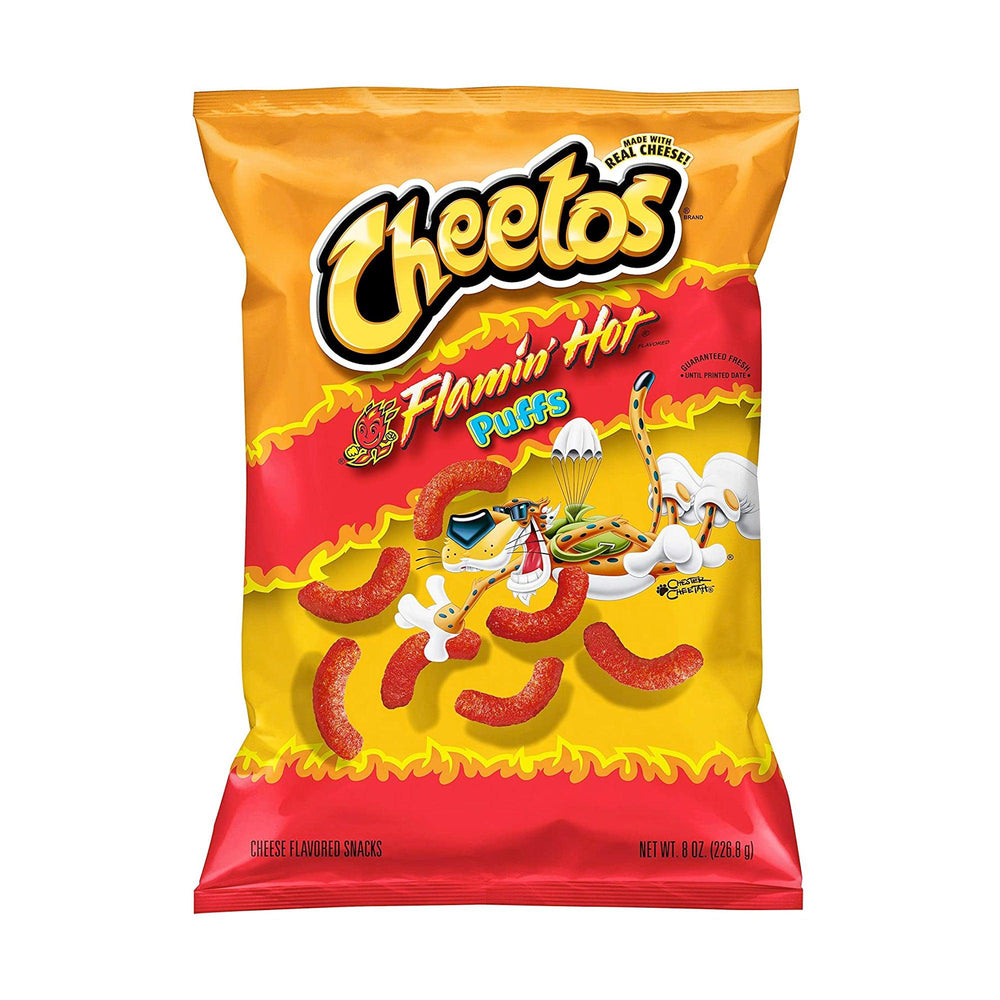 Cheetos Flamin' Hot Puffs - 8oz