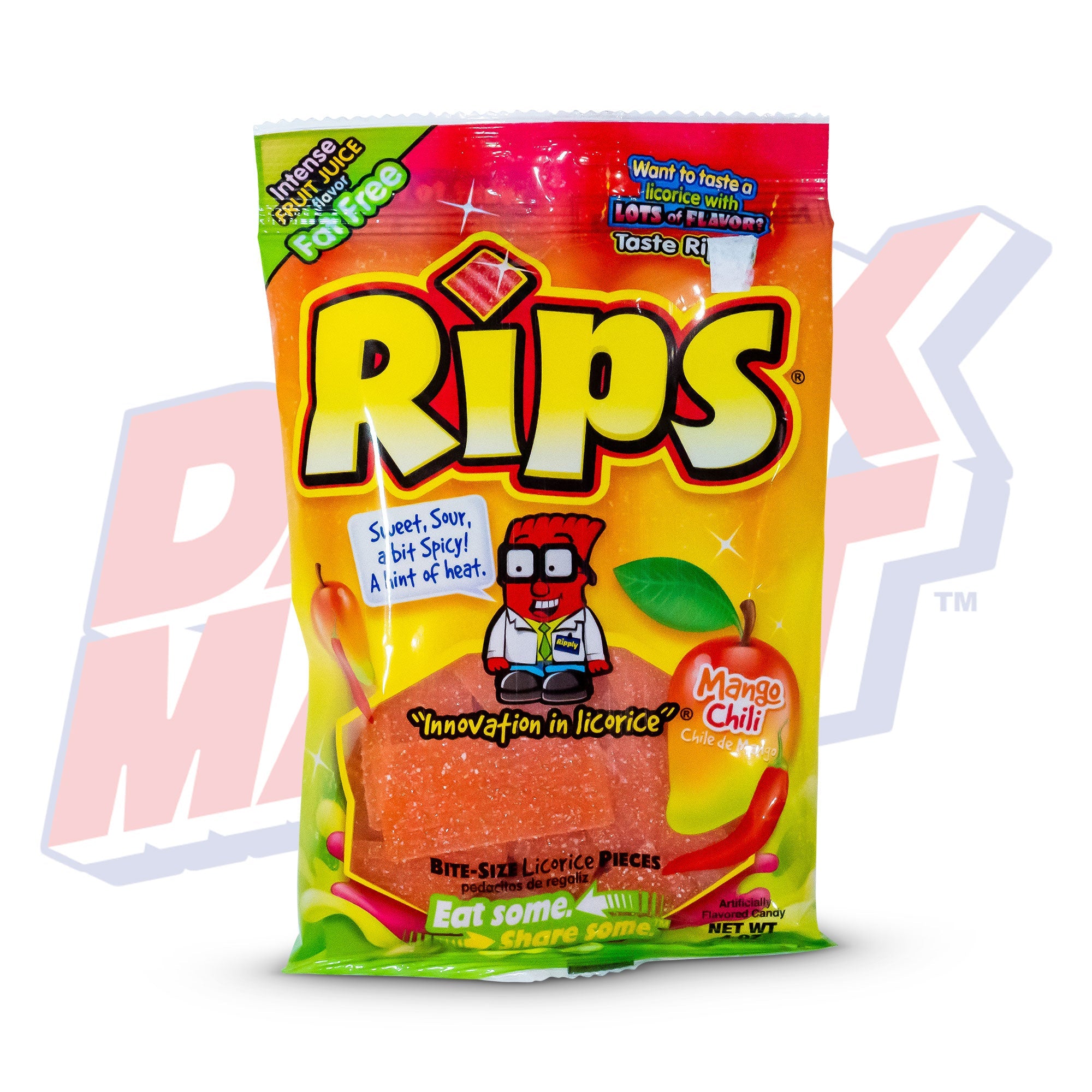 Rips Mango Chili Pieces - 4oz