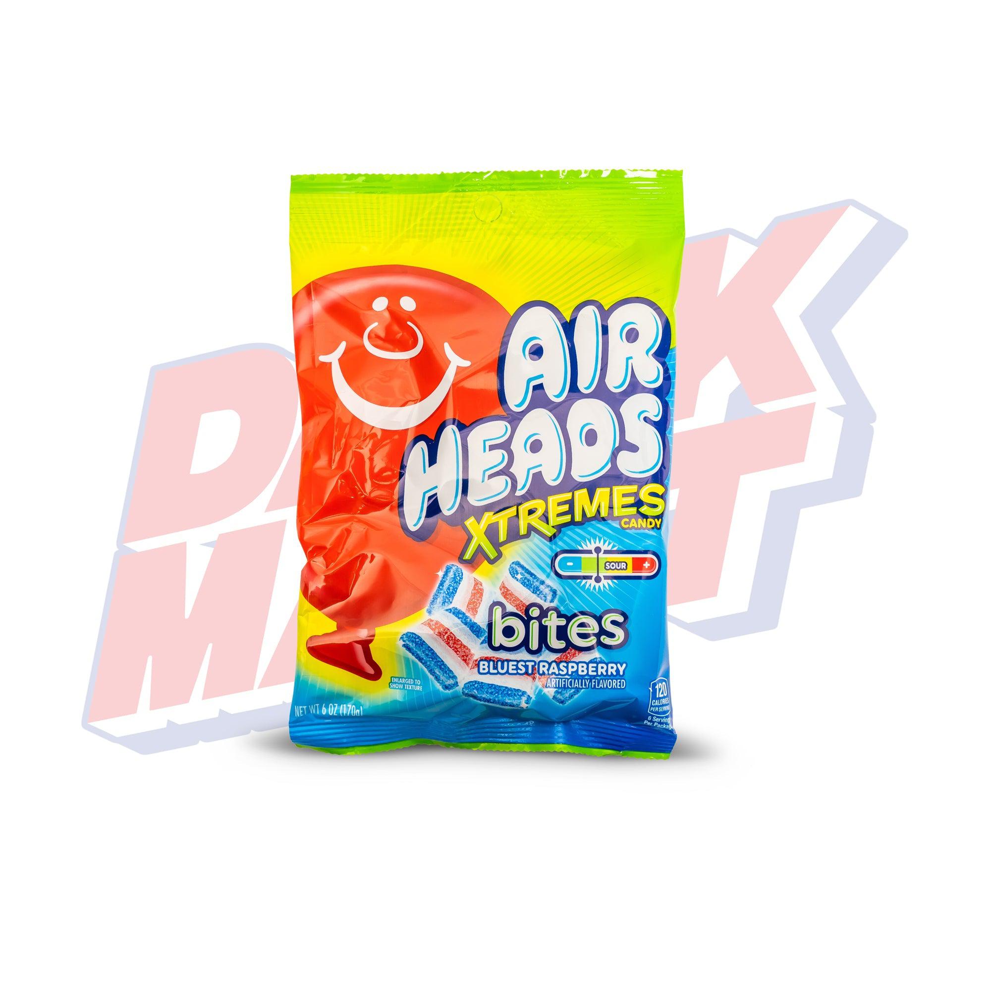 Airheads Xtremes Bites Blue Raspberry 6oz DANK MART