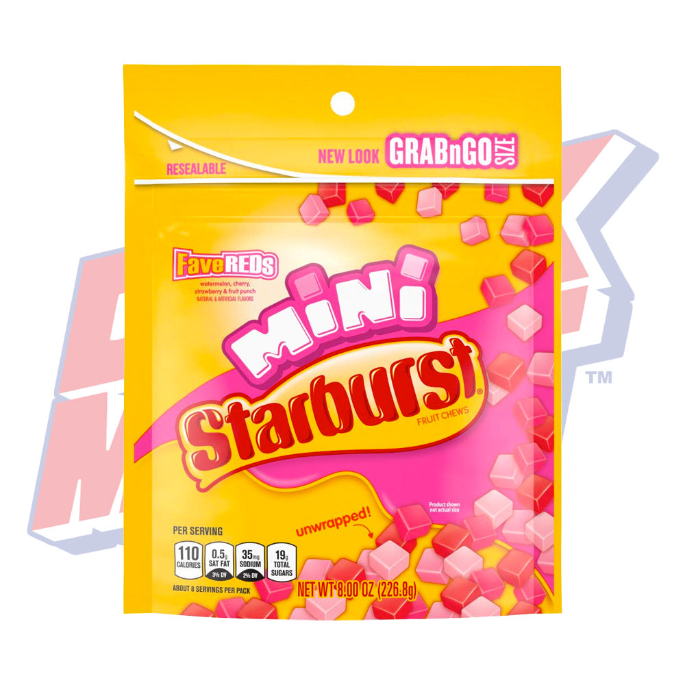 Starburst Minis Fave Red - 8oz