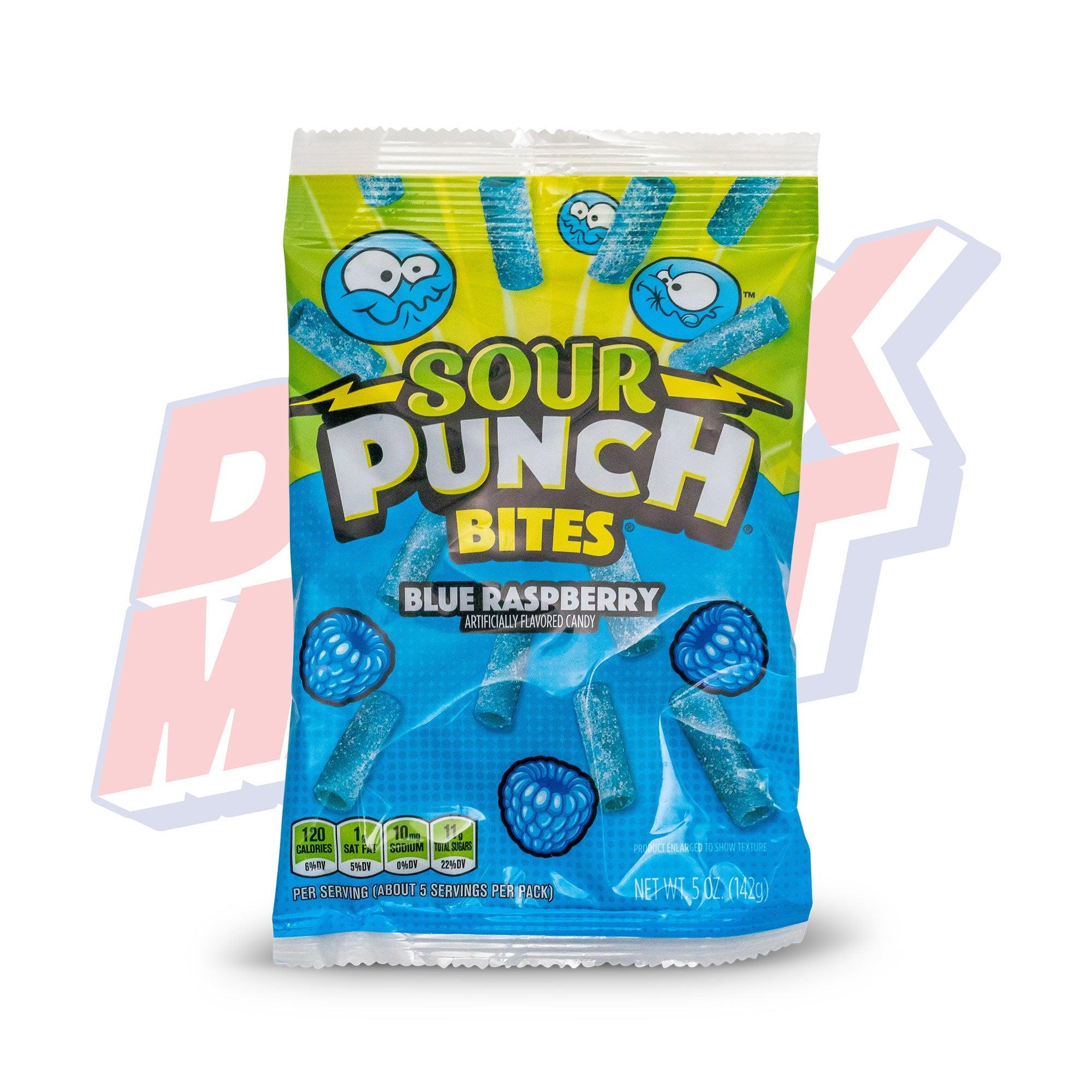 Sour Punch Bites Blue Raspberry - 5oz