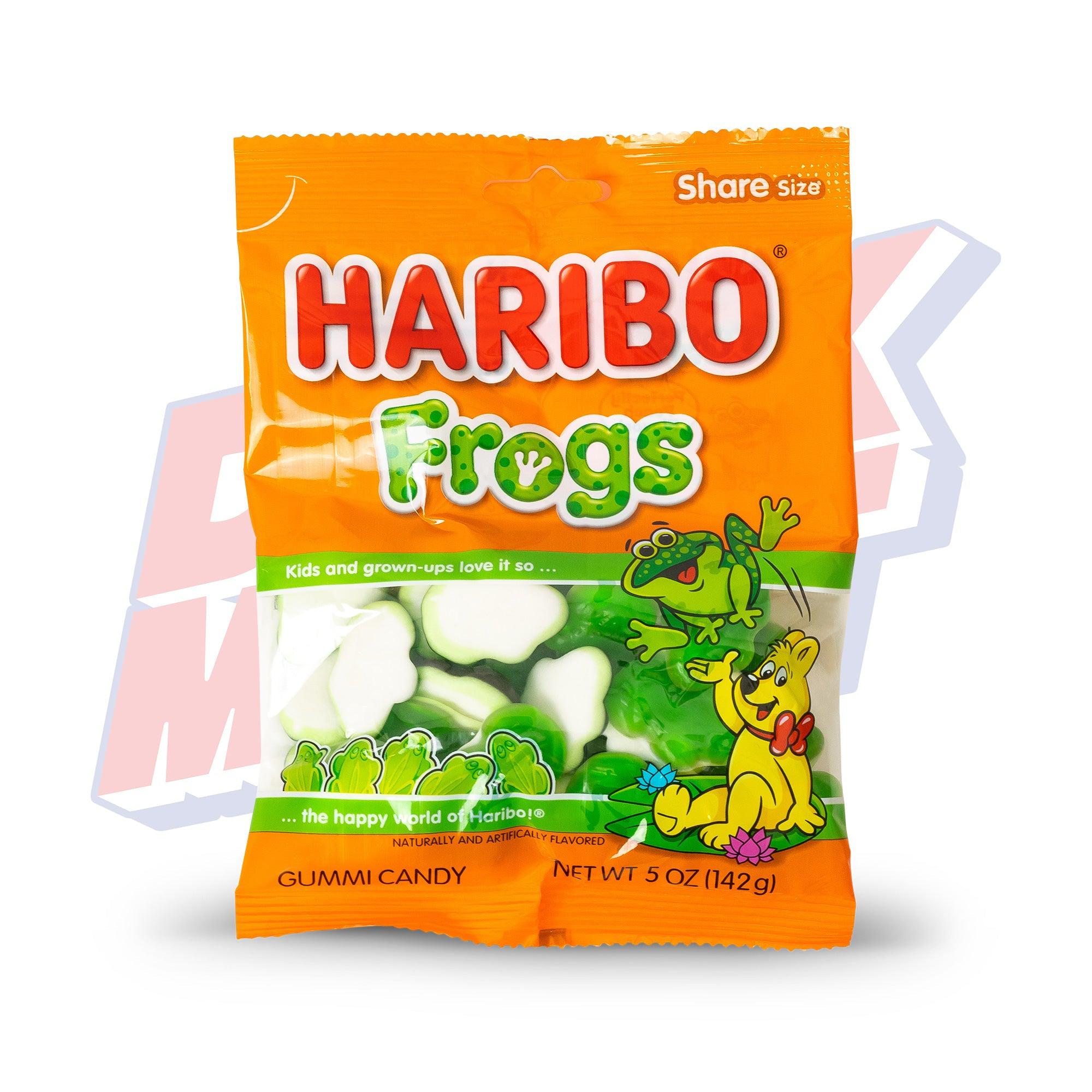 Haribo Frogs Peg Bag - 5oz